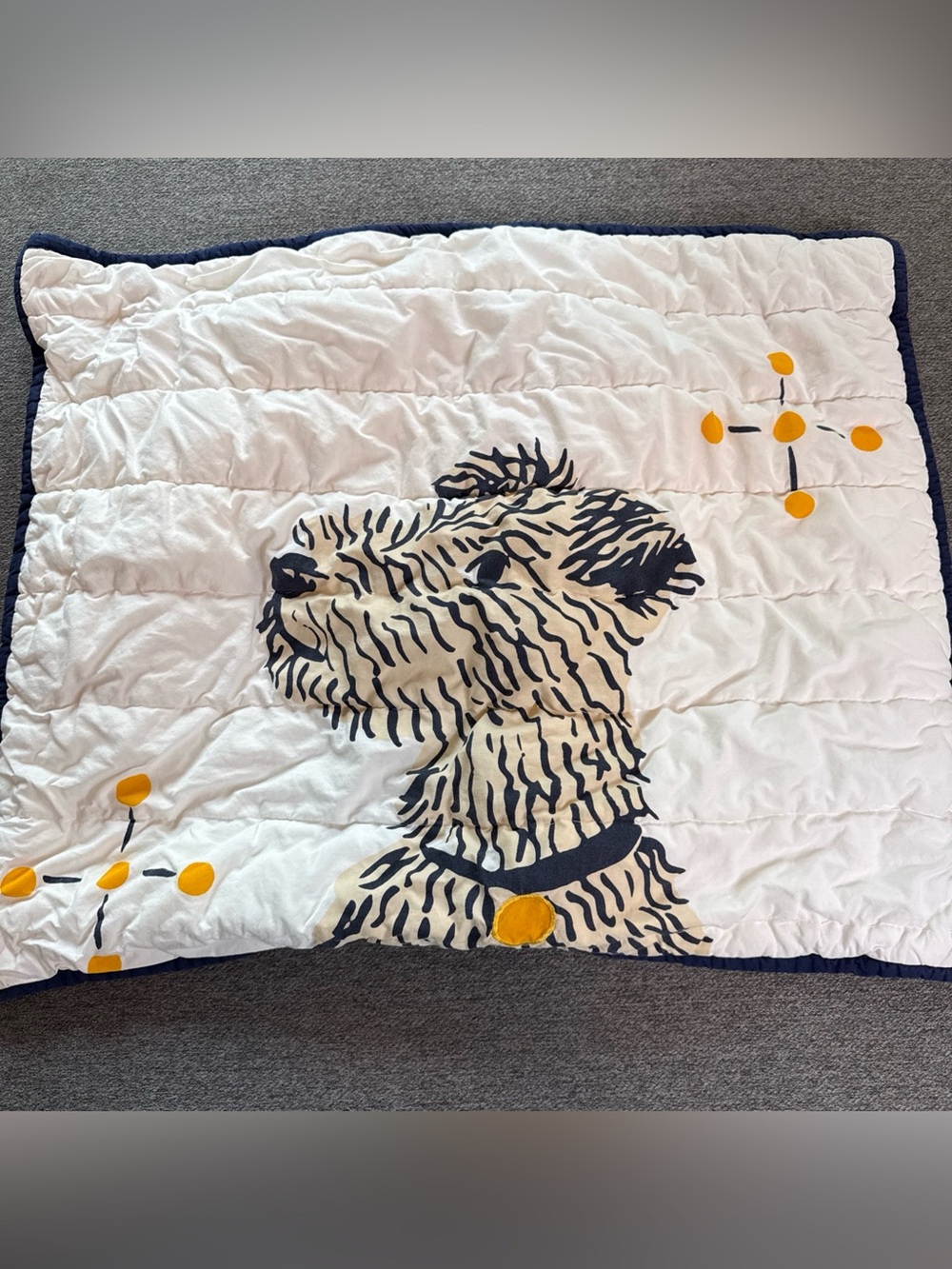 Crate&Kids Roxy Marj Dog Welsh Terrier Cotton Pillowcase Single